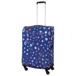 Suitcase cover chatte